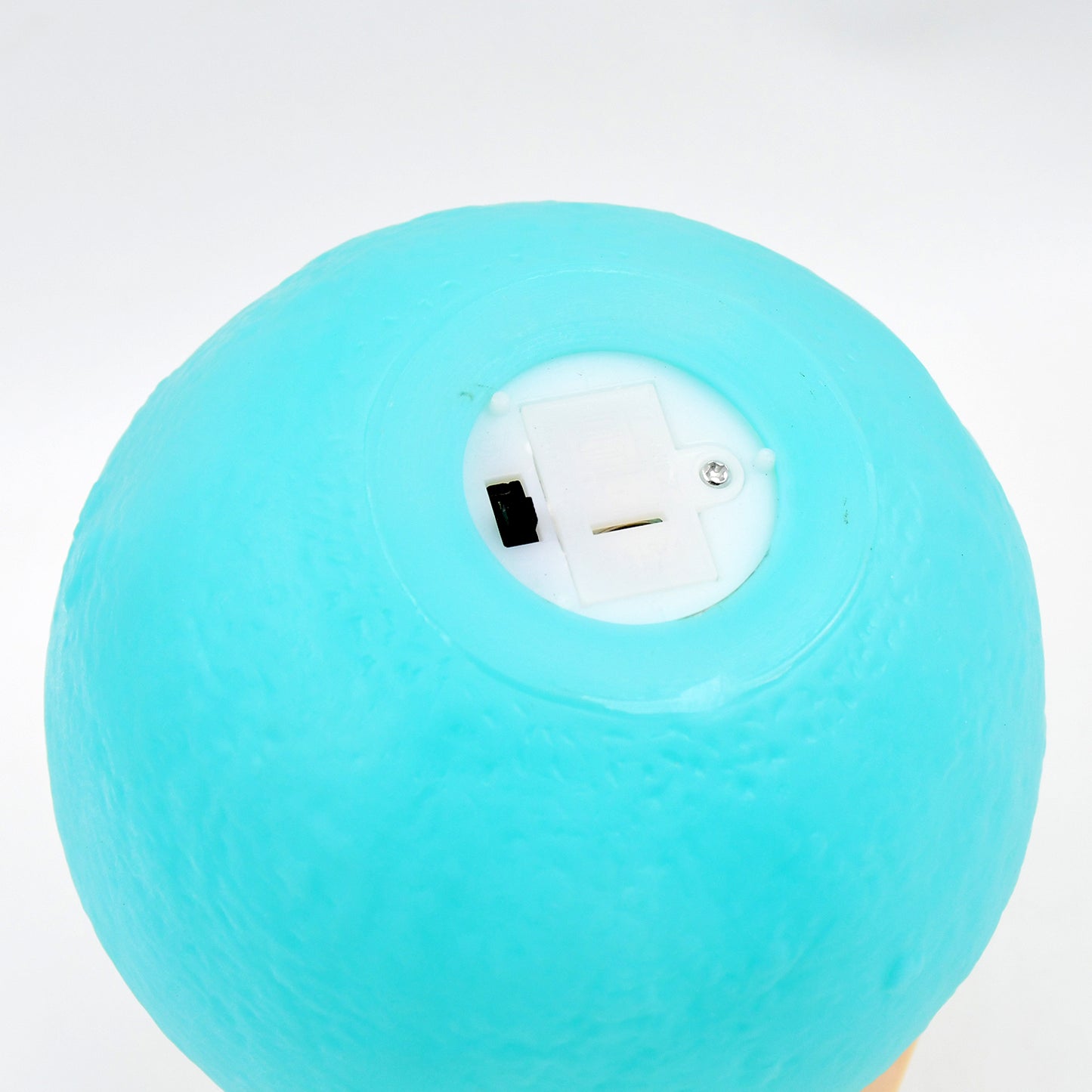 Blue Moon Night Lamp – 3D Printed LED Light with Plastic Stand for Bedroom & Home Decor (15 x 12 cm, 1 Pc)