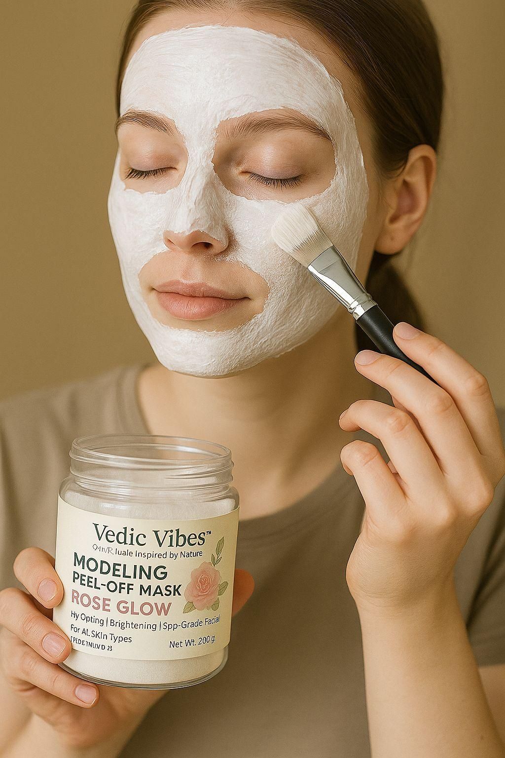 Modelling Peel-Off Face Mask – Deep Cleansing, Hydrating & Brightening Skin Care (200g)