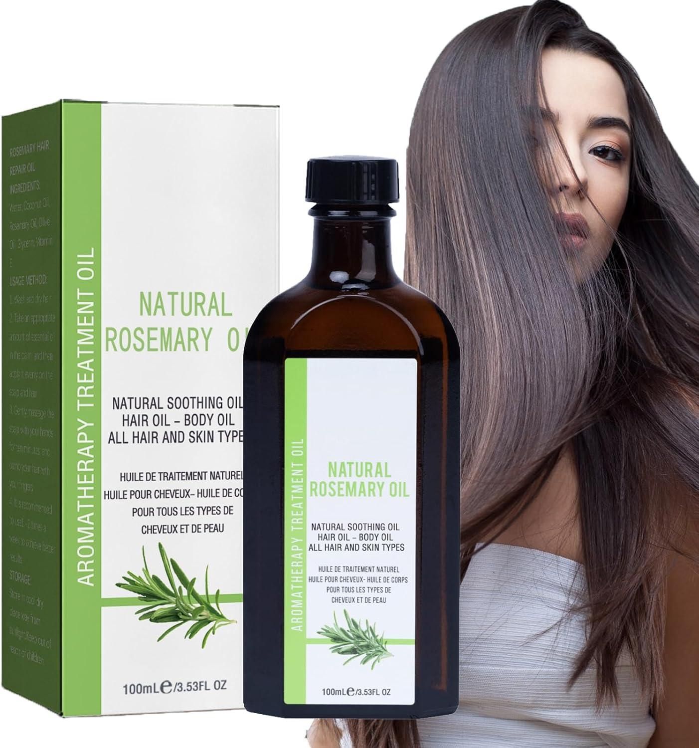 Natural Rosemary Oil – Hair Growth, Dandruff Control & Skin Care Essential (200ml)