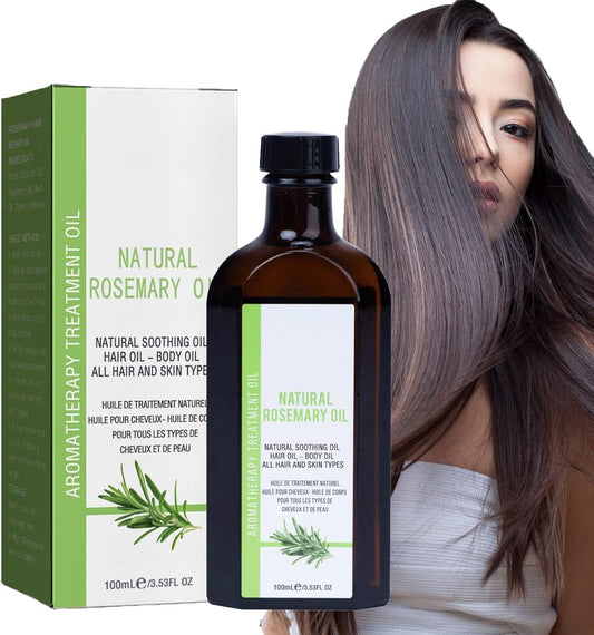 Natural Rosemary Oil – Hair Growth, Dandruff Control & Skin Care Essential (200ml)