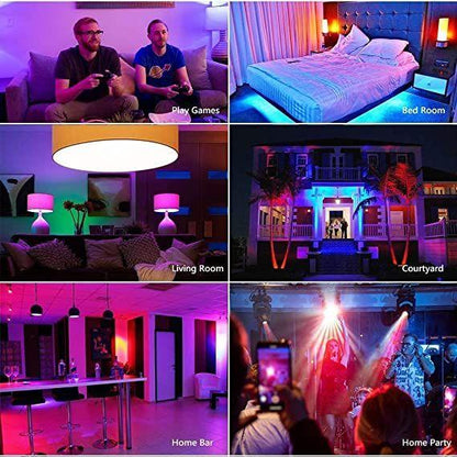 RGB Music Bulb with Bluetooth Speaker & Remote | Multicolor LED Light Bul