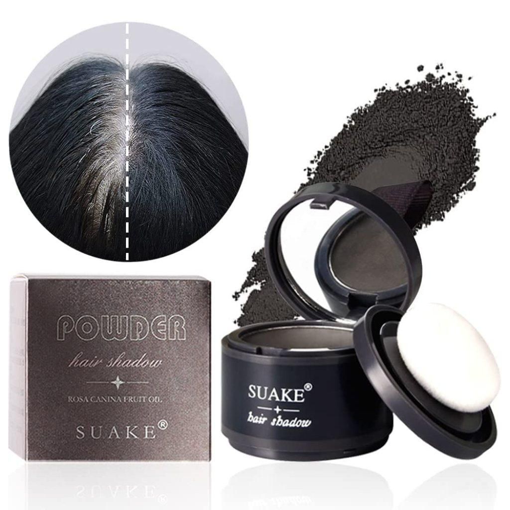 Hairline Black Powder – Portable Hair Filler for Instant Coverage & Thicker Look