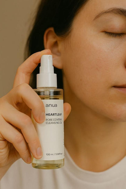 Heartleaf Pore Control Cleansing Oil – Deep Cleanse & Calm for Sensitive, Acne-Prone Skin (100ml)