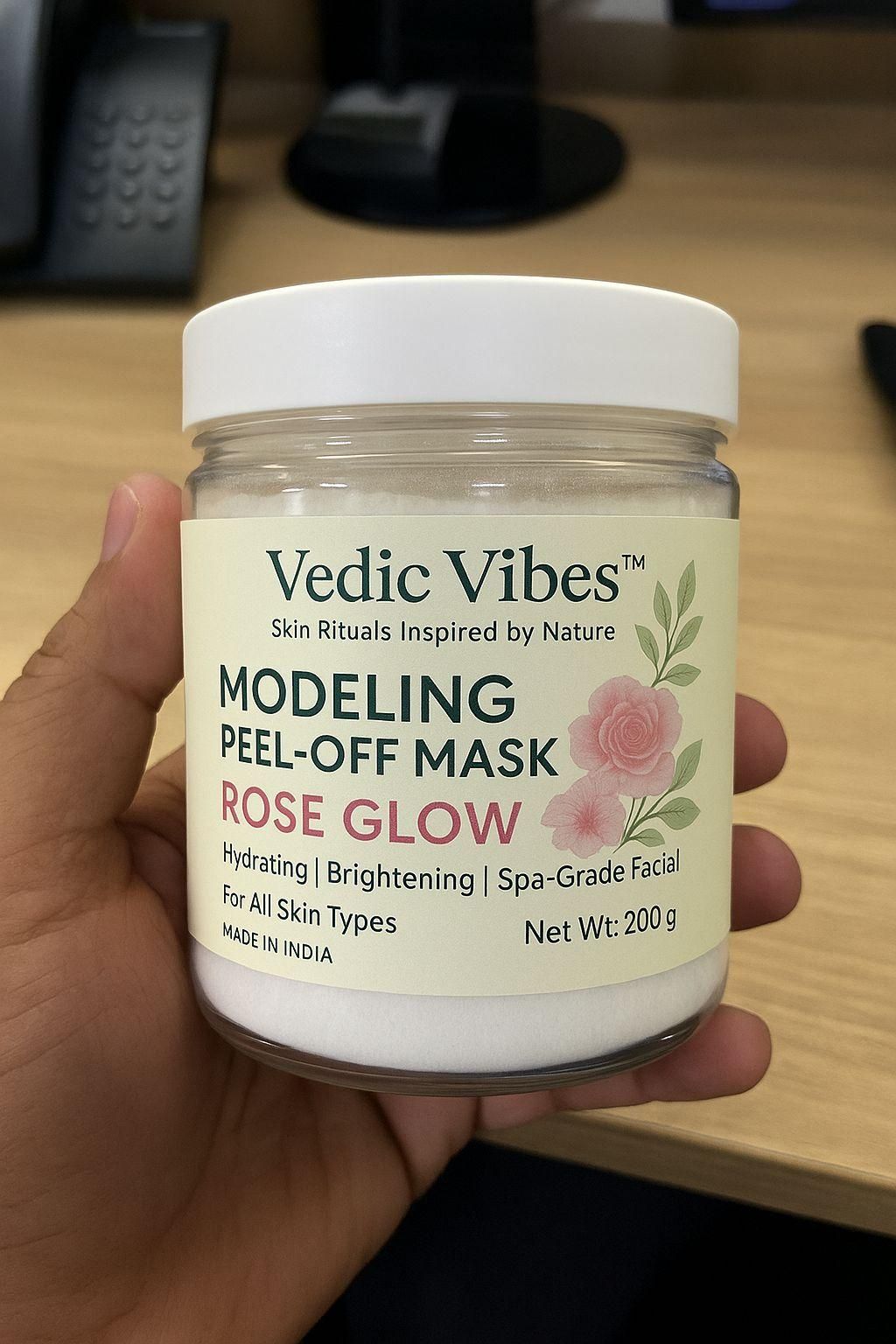Modelling Peel-Off Face Mask – Deep Cleansing, Hydrating & Brightening Skin Care (200g)