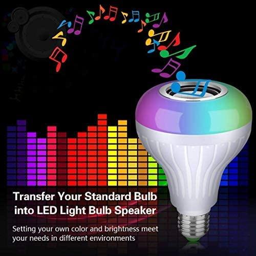 RGB Music Bulb with Bluetooth Speaker & Remote | Multicolor LED Light Bul