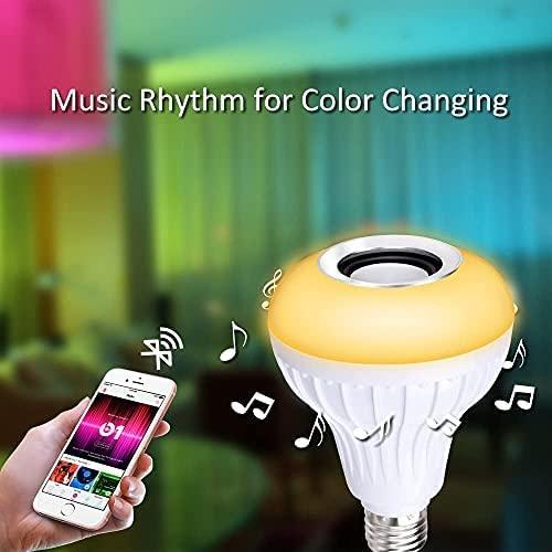 RGB Music Bulb with Bluetooth Speaker & Remote | Multicolor LED Light Bul